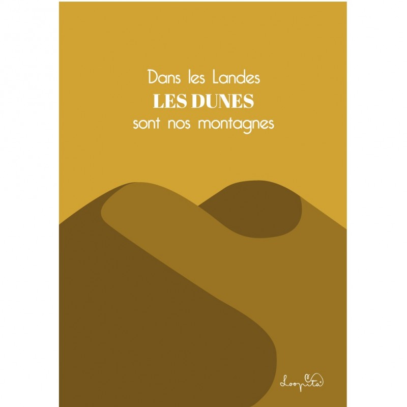 Affiche Dunes des Landes