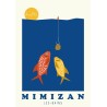 Grande carte postale Poissons