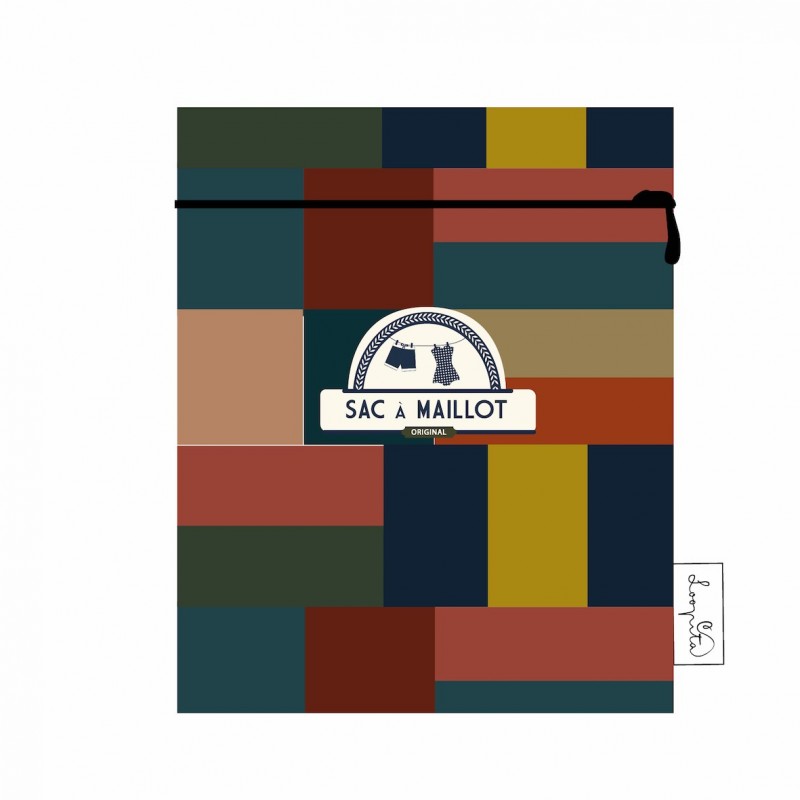 Sac à maillot Rectangle sur Citrouille