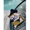 Lined waterproof swimwear bag - "Sun on Neptune"