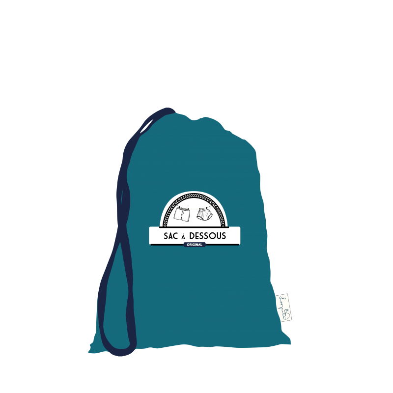 Sac à Dessous "Turquoise uni" Sac à Dessous "Turquoise uni"