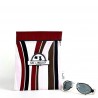 Lined waterproof swimwear bag - "Balloon lines"