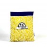Lined waterproof swimwear bag - "Velvet Mimosa"