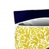 Lined waterproof swimwear bag - "Velvet Mimosa"