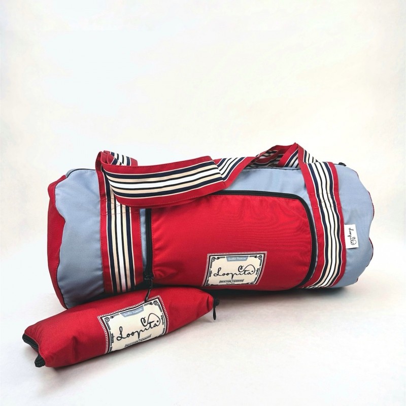 Sac 48h Vintage Bleu Gris