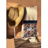 Lined waterproof swimwear bag - "Automn Cheries"
