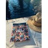 Lined waterproof swimwear bag - "Automn Cheries"