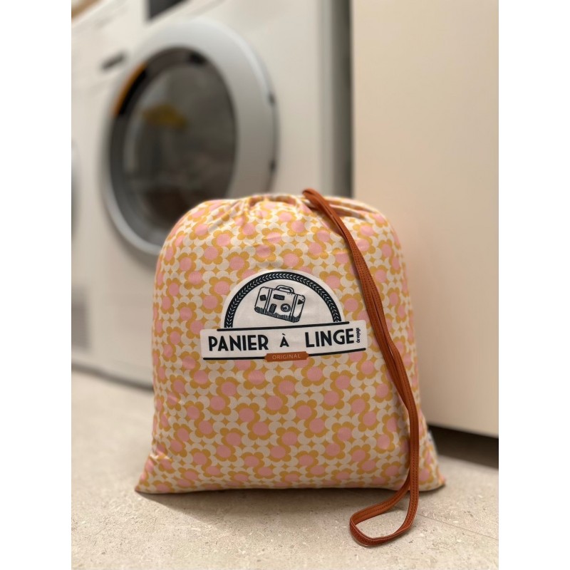 Sac à linge Pink Fleurs