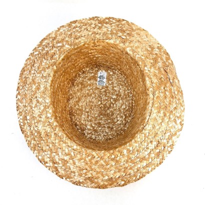 Chapeau événementiel personnalisable type canotier, 100% europe
