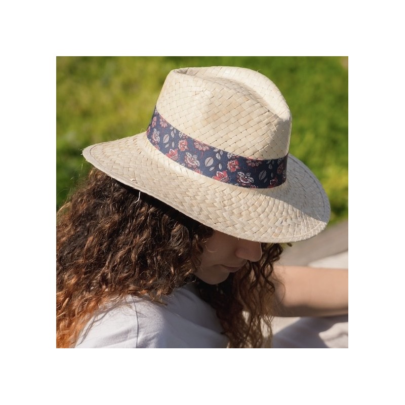 Chapeau LISBONNE, fabrication 100% Europe, personnalisable en FULL COLOR – Bandeau imprimé premium dès