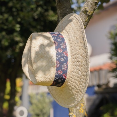 Chapeau LISBONNE, fabrication 100% Europe, personnalisable en FULL COLOR – Bandeau imprimé premium dès