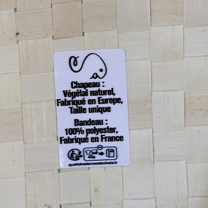 Chapeau LISBONNE, fabrication 100% Europe, personnalisable en FULL COLOR – Bandeau imprimé premium dès