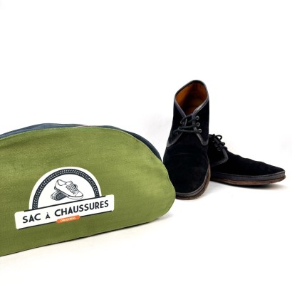 Sac à Chaussures Loopita - Vert avec une pointe d'oranger