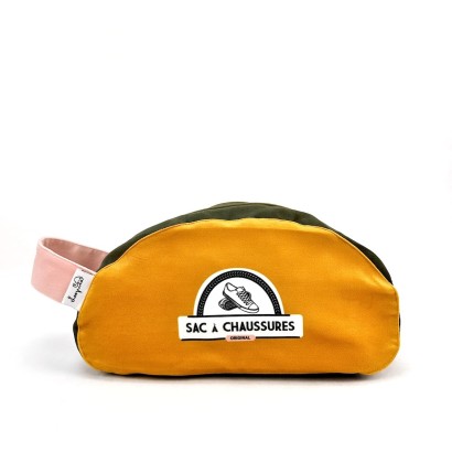 Sac à Chaussures Loopita - Ocre avec une pointe de Rose