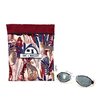Sac à maillot doublé déperlant - Panthères