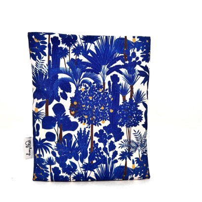 Sac à maillot doublé déperlant - Jardin Bleu