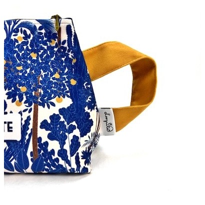 Trousse de toilette Jardin Bleu