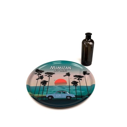 Plateau rond, 42cm de diamètre, d'une qualité incroyable, Mimizan les Bains