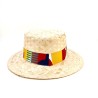 Chapeau événementiel personnalisable type canotier, 100% europe