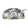 Sac à chaussures en velours "Les feuilles de la Jungle"