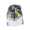 Sac à chaussures en velours "Les feuilles de la Jungle"