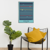 Affiche vagues de Mimizan