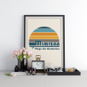 Poster : "Cormorants Beach"