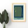 Affiche Green Surf