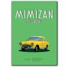 Affiche rétro Simca Mimizan Landes