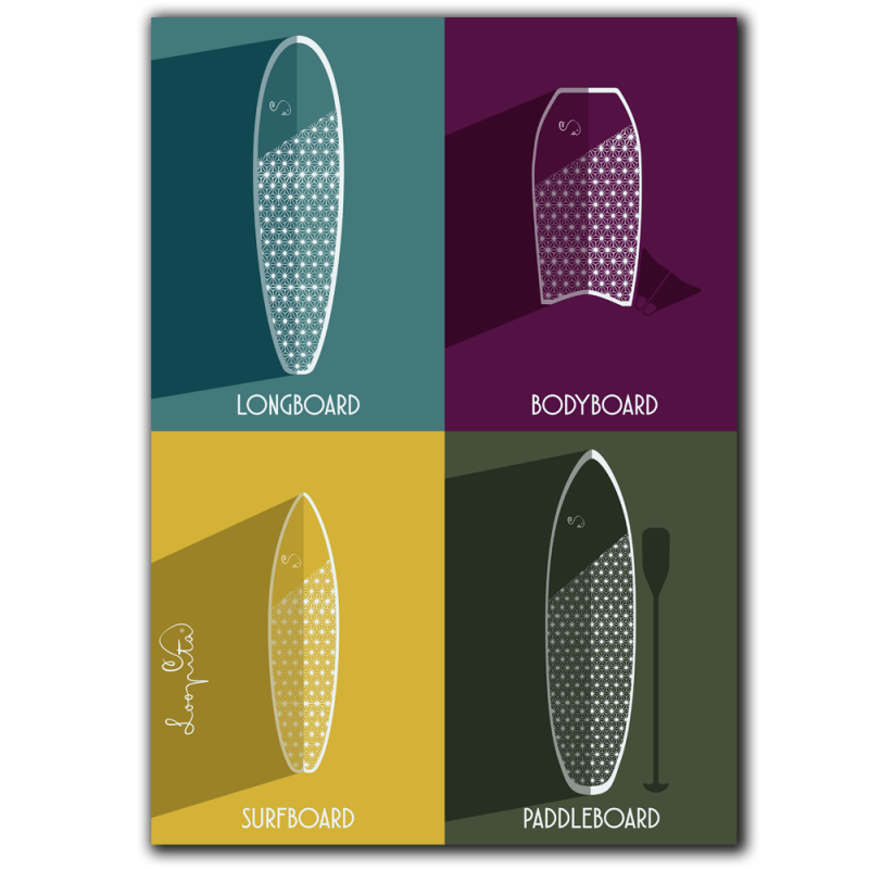 Affiche Board Mix