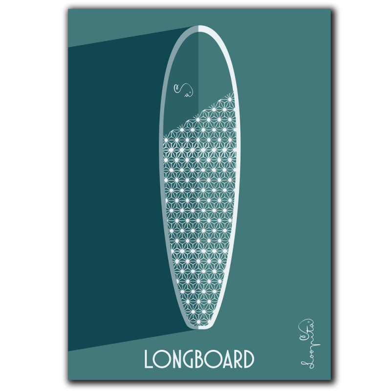 Affiche Long Board