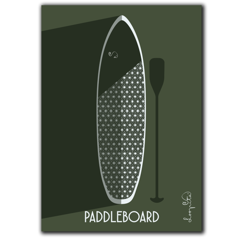 Affiche Paddle Board