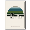 L'affiche Plage du Courant à Mimizan, Landes