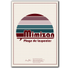 Poster : "Lespecier Beach"