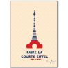Poster : "Courte Eiffel"