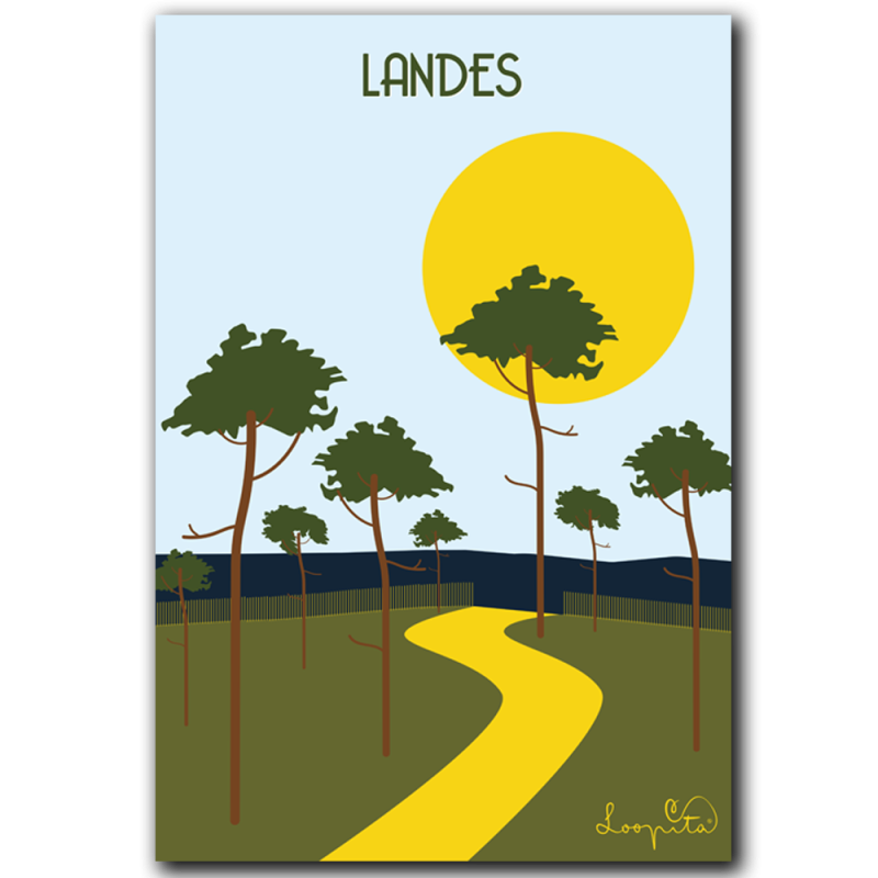 Affiche La Forêt des Landes