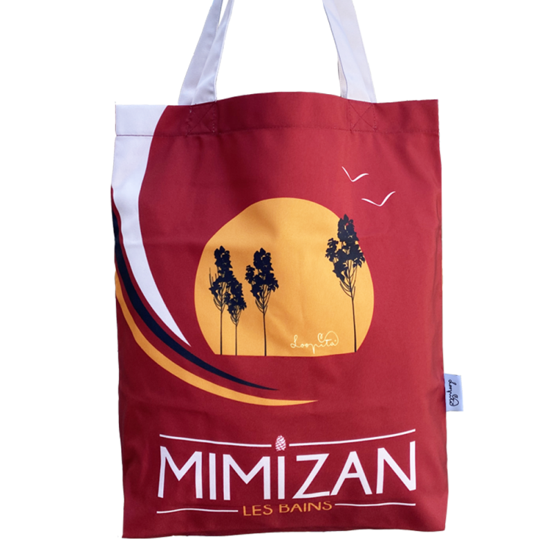 Tote bag La Vague Rouge