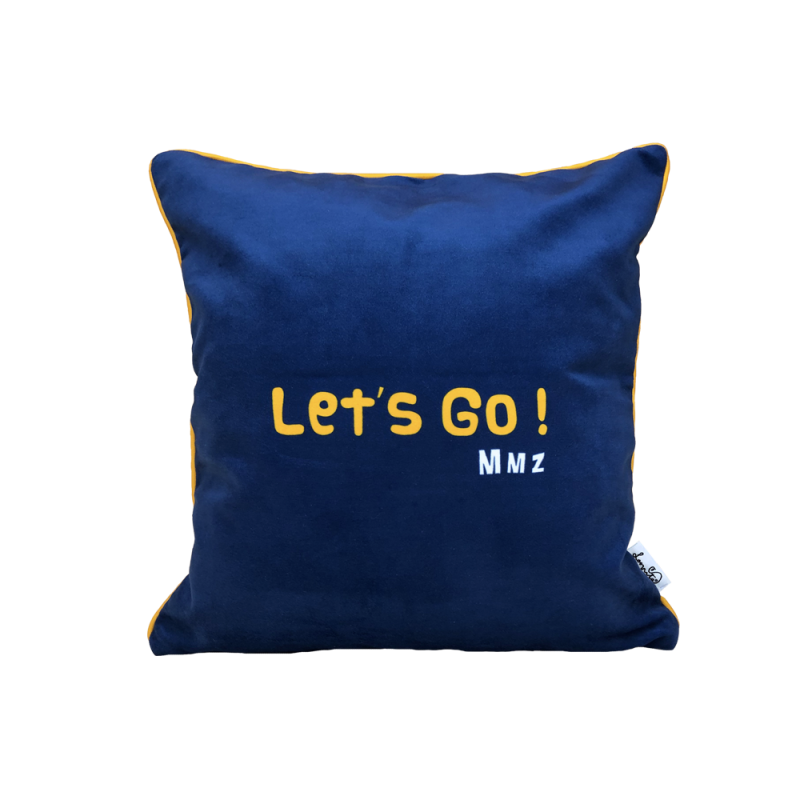 Coussin Let's Go