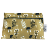 Make-up bag by Loopita "Golden foliage"
