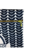 Lined waterproof jersey bag "the blue stems"