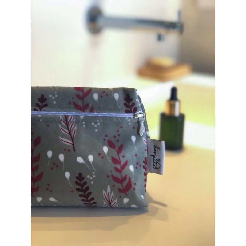 Trousse à maquillage Le Feuillage du Rosé