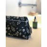 Trousse à maquillage Loopita "Le Feuillage de la Nuit"