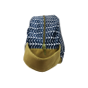 Sac à chaussures en velours "Les Tiges Bleues"