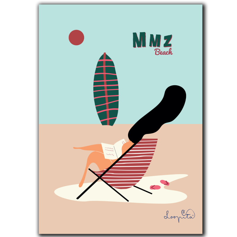 Affiche copy of Swimming Girl