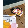 Sac à maillot doublé imperméable "Autour du Prune"