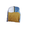 Sac à chaussures en velours "Autour du Bleu"