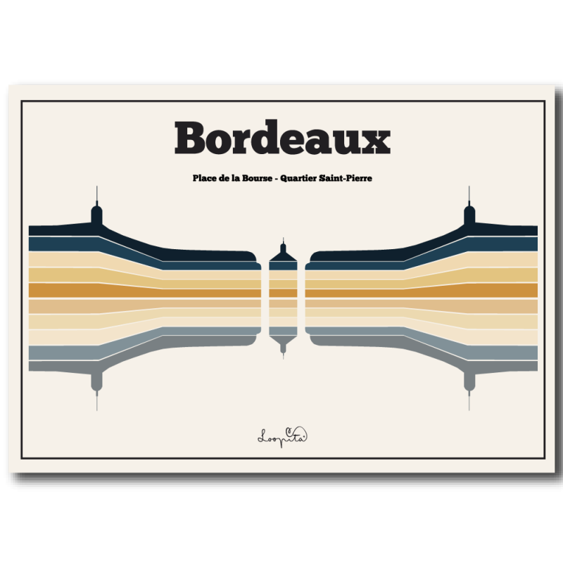 Affiche Place de la Bourse