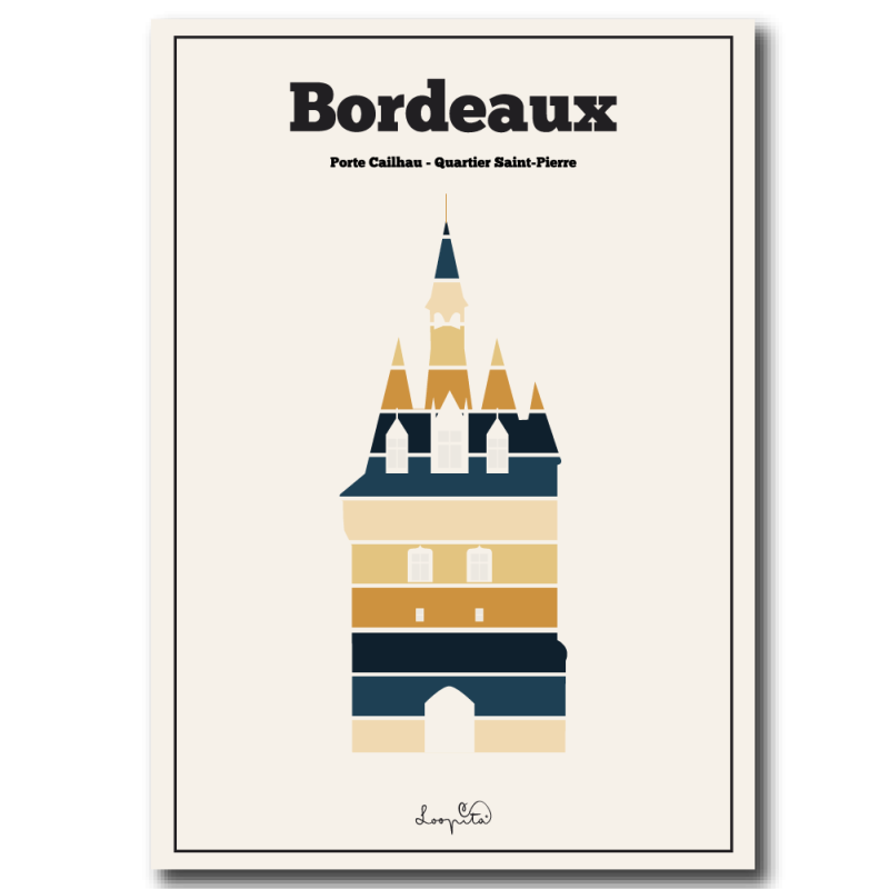 Affiche Porte Cailhau