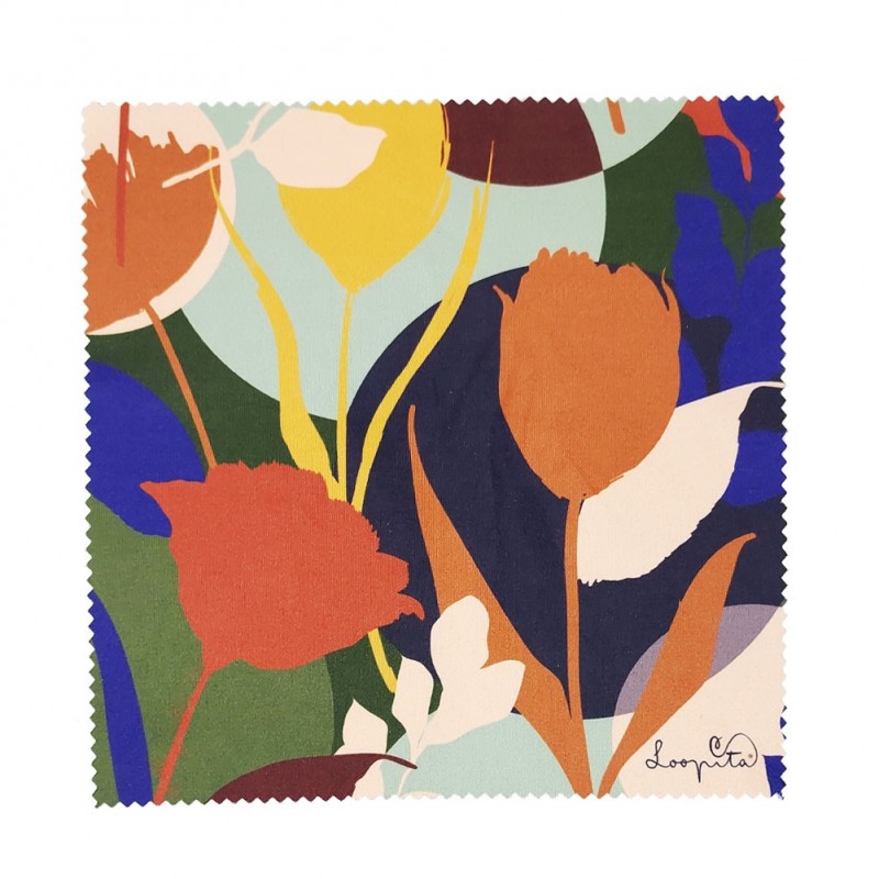 Chiffonette Camel Tulips