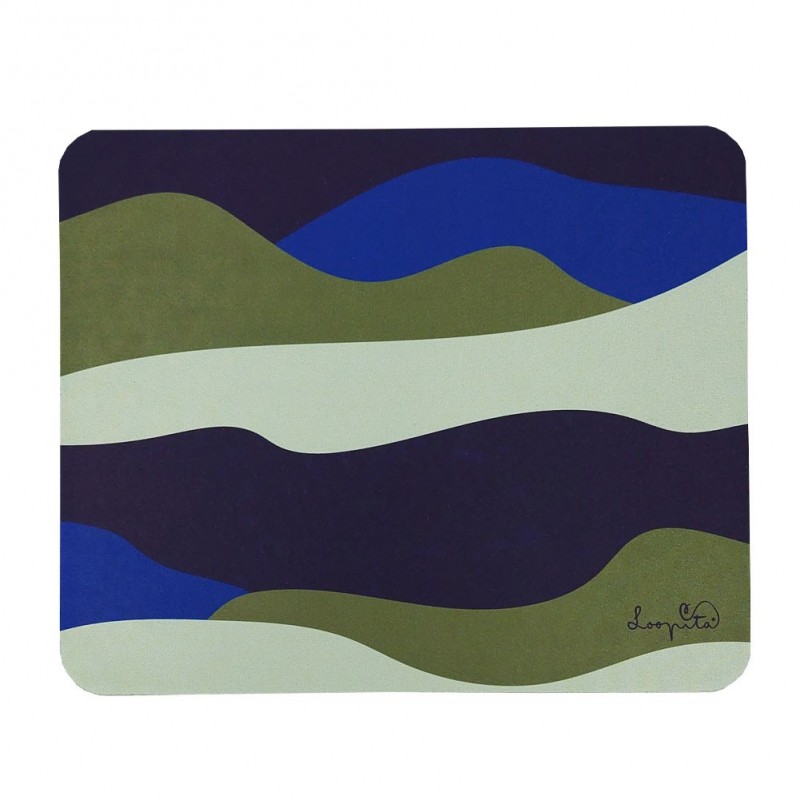 Tapis de souris Green and blue